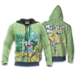 Monster Musume Suu Zip Hoodie Custom Anime