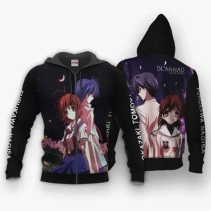 Clannad After Story Zip Hoodie Custom Okazaki Tomoya Furukawa Nagisa