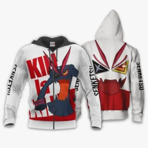 Kill La Kill Senketsu Zip Hoodie Anime