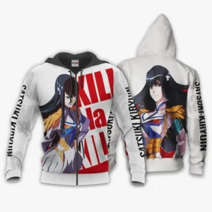 Kill La Kill Satsuki Kiryuin Zip Hoodie Anime