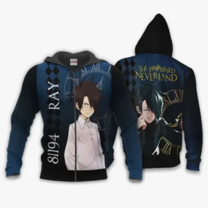 The Promised Neverland Ray Zip Hoodie Anime