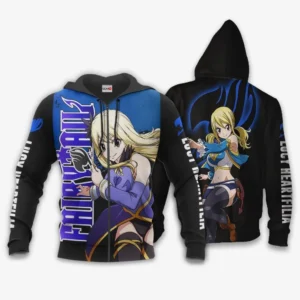 Lucy Heartfilia Zip Hoodie Anime