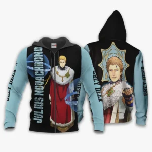 Julius Novachrono Zip Hoodie Black Clover Anime