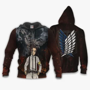 Attack On Tian Gabi Braun Zip Hoodie AOT Final Season Anime
