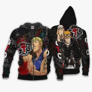 Great Teacher Onizuka Zip Hoodie Custom Anime