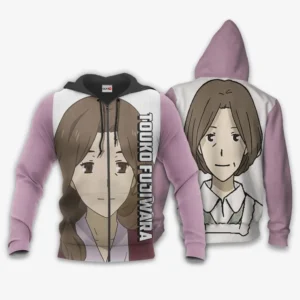 Natsume Yuujinchou Touko Fujiwara Zip Hoodie Anime