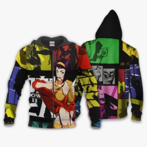 Faye Valentine Zip Hoodie Custom Cowboy Bebop Anime