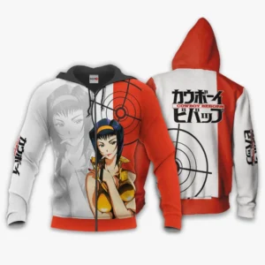 Cowboy Bebop Faye Valentine Zip Hoodie Custom Anime