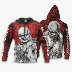 Donovan Zip Hoodies Printed For Berserk Fans