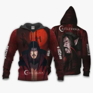 Castlevania Dracula Zip Hoodie Anime Stores