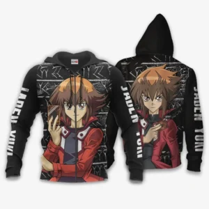 Jaden Yuki Zip Hoodie Custom Yugioh Anime Clothes