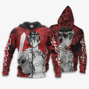Berserk Casca Custom Berserk Anime Zip Hoodie