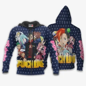 Punch Line Zip Hoodie Custom Punch Line Anime