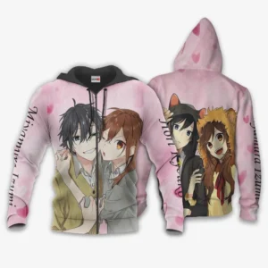 Horimiya Zip Hoodie Hori San To Miyamura Kun Anime