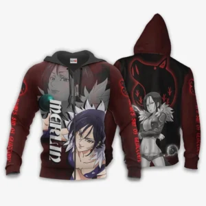 Boar's Sin of Gluttony Merlin Zip Hoodie Seven Deadly Sins Anime