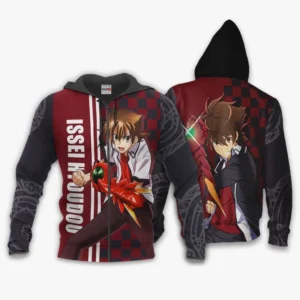 High School DXD Issei Hyoudou Zip Hoodie Anime