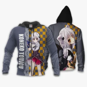 High School DXD Koneko Toujou Zip Hoodie Anime