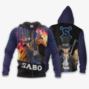 Sabo Zip Hoodie Animes