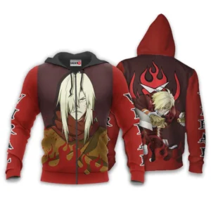 Viral Zip Hoodie Custom Tengen Toppa Gurren Lagann Anime