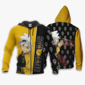 Evans Soul Eater Zip Hoodie Custom Soul Eater Anime