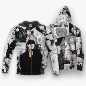 Satoru Gojo Zip Hoodie Custom Anime Mix Mangas