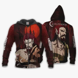 Castlevania Godbrand Zip Hoodie Anime Stores