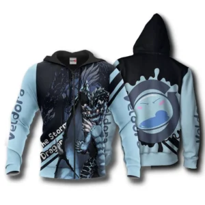 Veldora Storm Dragon Zip Hoodie TenSura Anime