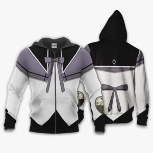 Puella Magi Madoka Magica Zip Hoodie Uniform Costume Akemi Homura Anime