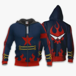 Gurren Lagann Simon Zip Hoodie Custom Uniforms