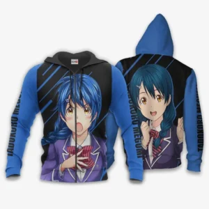 Food Wars Tadokoro Megumi Zip Hoodie Shokugeki no Soma Anime