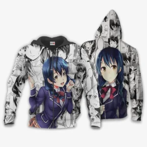 Tadokoro Megumi Zip Hoodie Anime Food Wars Custom