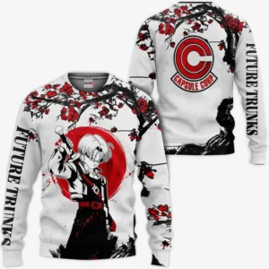 Dragon Ball Future Trunks Sweatshirt Japan Style Anime Shirt