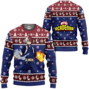 Shoto Todoroki Custom Anime Ugly Christmas Sweater