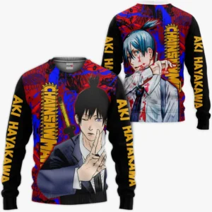Aki Hayakawa Shirts Merch Custom Chainsaw Man Anime For Fans