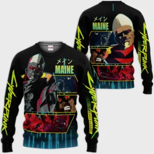 Cyberpunk Edgerunners Maine Anime Shirts HA0512
