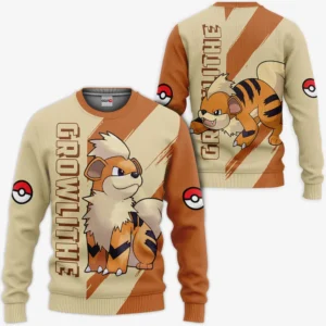 Pokemon Growlithe Shirts Merch Custom Anime Light Style