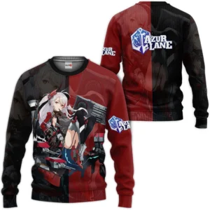 Azur Lane Prinz Eugen Custom Gaming Sweatshirt