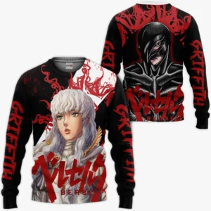 Griffith Shirts Merch Custom Berserk Anime For Fans