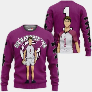 Wakatoshi Ushijima Sweatshirt Custom Haikyuu Anime