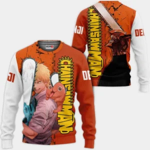 Denji Sweatshirt Custom Chainsaw Man Anime