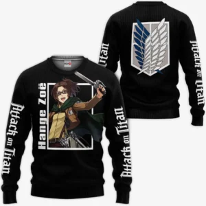 Hange Zoe Sweatshirt Attack On Titan Anime Shirts