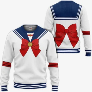 Sailor Moon Uniform Costume Sweatshirt Shirt Sailor Anime