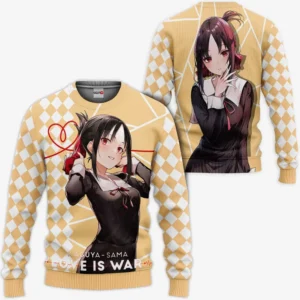Love Is War Kaguya Shinomiya Sweatshirt Kaguya-sama Anime Merch