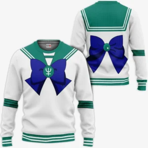 Sailor Neptune Uniform Costume Shirt Sailor Moon Anime Sweatshirt