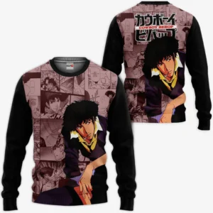 Cowboy Bebop Spike Spiegel Sweatshirt Custom Anime Manga Style