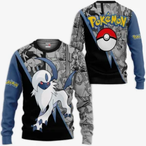 Pokemon Absol Sweatshirt Custom Anime Mix Manga