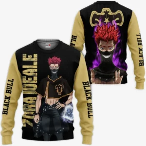 Black Bull Zora Ideale Sweatshirt Black Clover Anime Shirt