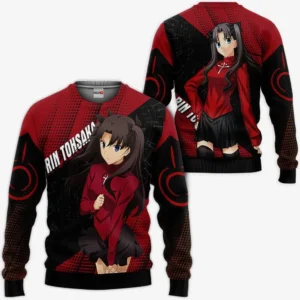 Fate Stay Night Rin Tohsaka Sweatshirt Shirt Custom Anime