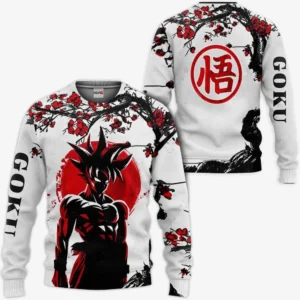 Dragon Ball DBZ Goku Sweatshirt Shirts Printed Japan Style