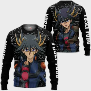 Yusei Fudo Sweatshirt Custom Yugioh Anime Clothes